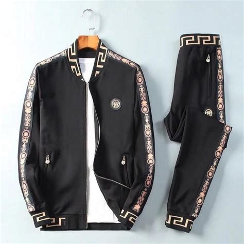 versace tracksuit men|designer velour tracksuits for men's.